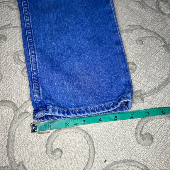 Paris Atelier & Other Stories Bright Blue Wash Straight Leg Jeans Sz 27 - Picture 7 of 8
